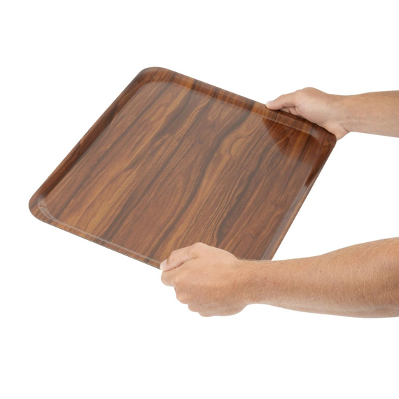 Cambro Capri Tablett Walnuss 36x46cm (24 Stück) 3 Cambro Capri Tablett Walnuss 36x46cm (24 Stück)