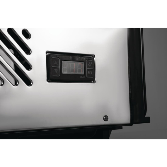 Polar G-Serie Energieeffizienter Tischplatten-Kühlschrank für Lebensmittel-Schwarz 120Ltr 5 Polar G-Serie Energieeffizienter Tischplatten-Kühlschrank für Lebensmittel-Schwarz 120Ltr