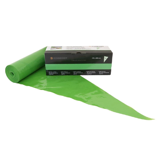 Schneider Einwegspritzbeutel grün 47cm (100 Stück) 2 Schneider Einwegspritzbeutel grün 47cm (100 Stück)