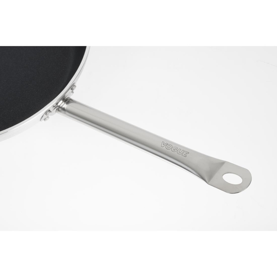 Vogue Antihaft-Teflon-Aluminium-Induktions-Bratpfanne 360mm 4 Vogue Antihaft-Teflon-Aluminium-Induktions-Bratpfanne 360mm