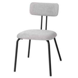 Bolero Fairfield Stühle, Schwarz-Grau-Mix (2 Stück)