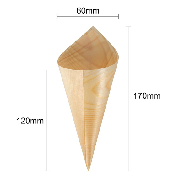 Fiesta Compostable Biologisch abbaubare Holztüte 17 x 7,5cm (100 Stück) 7 Fiesta Compostable Biologisch abbaubare Holztüte 17 x 7,5cm (100 Stück)