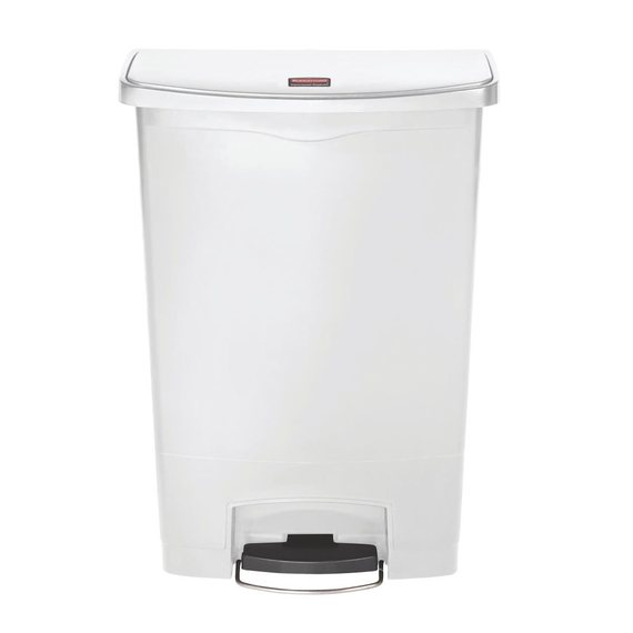 Rubbermaid Slim Jim Front Step Pedaleimer weiß 90L Rubbermaid Slim Jim Front Step Pedaleimer weiß 90L