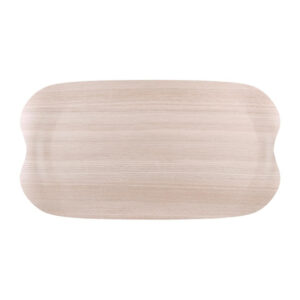 Roltex Wave Serviertablett helles Holz 43 x 23cm