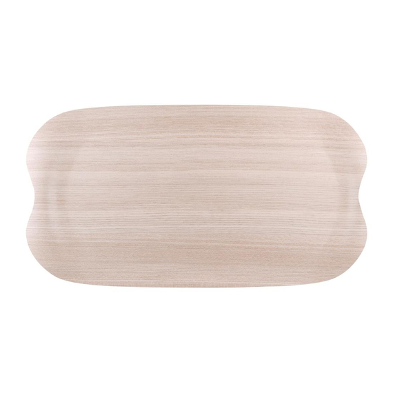 Roltex Wave Serviertablett helles Holz 43 x 23cm Roltex Wave Serviertablett helles Holz 43 x 23cm