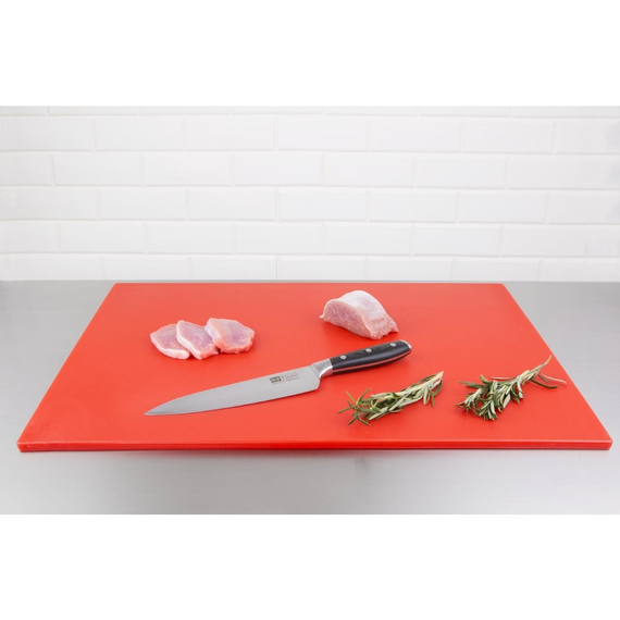 Hygiplas LDPE Schneidebrett rot 60x45x1cm 3 Hygiplas LDPE Schneidebrett rot 60x45x1cm