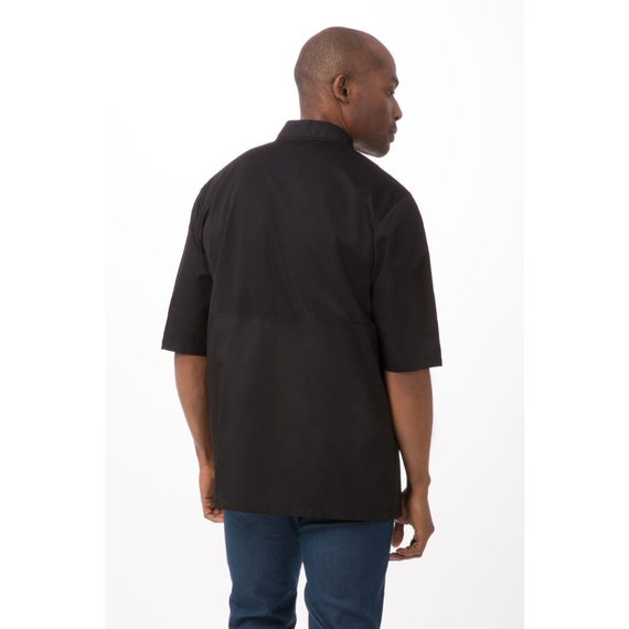Chefs Works Montreal Cool Vent Unisex Kurzarm-Kochjacke Schwarz M 5 Chefs Works Montreal Cool Vent Unisex Kurzarm-Kochjacke Schwarz M
