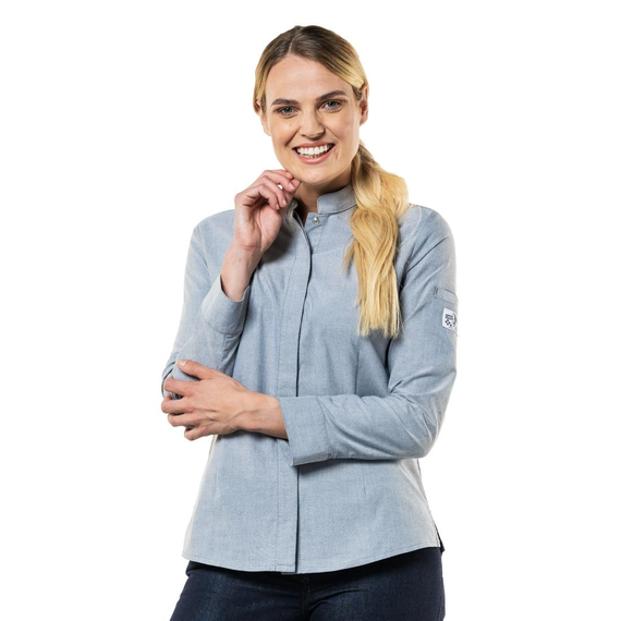 Chaud Devant Nordic Grau Damen Kochjacke Größe L Chaud Devant Nordic Grau Damen Kochjacke Größe L