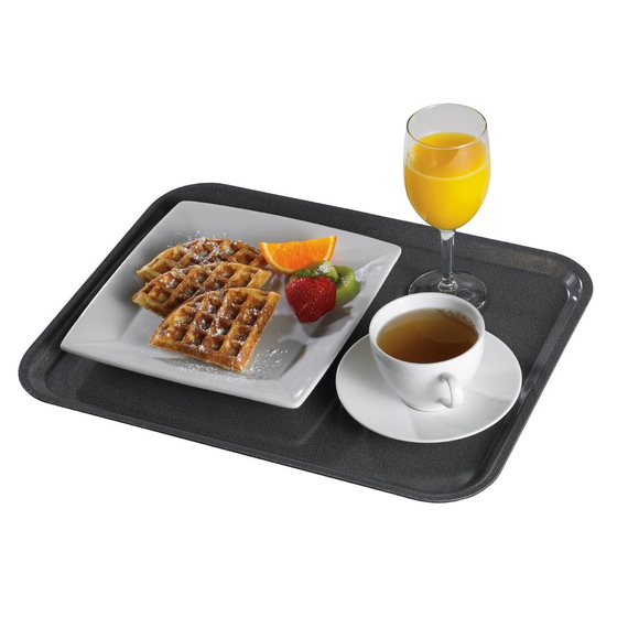 Cambro Capri laminiertes Serviertablett Granit 43x33cm 1 Cambro Capri laminiertes Serviertablett Granit 43x33cm