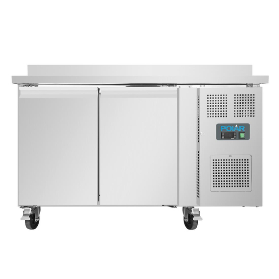 Polar U-Serie Doppel-Tür Thekenkühlschrank mit Aufkantung 282Ltr 2 Polar U-Serie Doppel-Tür Thekenkühlschrank mit Aufkantung 282Ltr