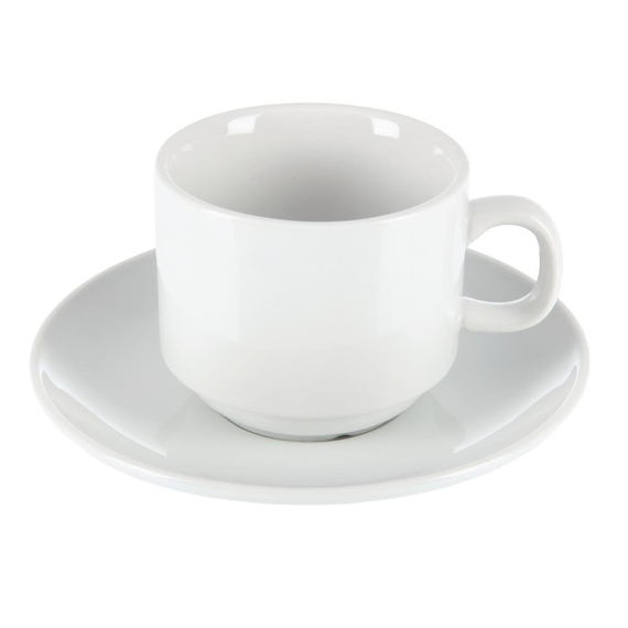 Olympia Whiteware Untertassen für CB467 (12 Stück) 1 Olympia Whiteware Untertassen für CB467 (12 Stück)