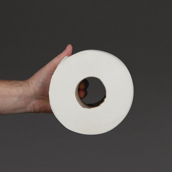 Jantex Mini Jumbo Toilettenpapier 2-lagig 12 Stück 2 Jantex Mini Jumbo Toilettenpapier 2-lagig 12 Stück