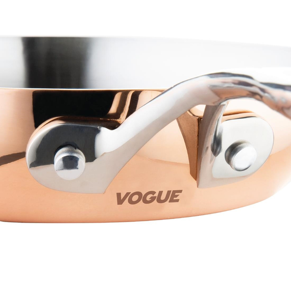 Vogue Tri-Wall Kupfer Bratpfanne Induktion 24cm 3 Vogue Tri-Wall Kupfer Bratpfanne Induktion 24cm