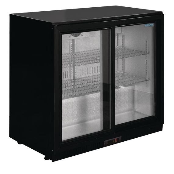 Polar Serie G Barkühlschrank mit 2 Schiebetüren 208L 4 Polar Serie G Barkühlschrank mit 2 Schiebetüren 208L