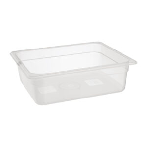Nisbets Essentials GN 1/2 Polypropylenbehälter ohne Deckel 10cm