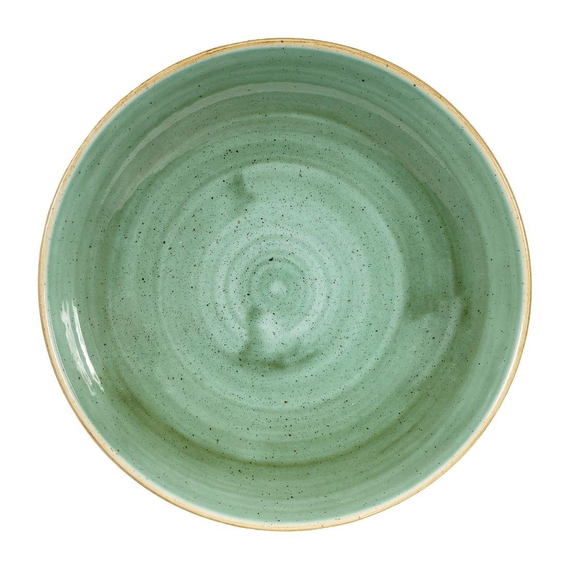 Churchill Stonecast, runde Coupe-Schüsseln, Samphire-Grün, 248 mm, (12 Stück) Churchill Stonecast, runde Coupe-Schüsseln, Samphire-Grün, 248 mm, (12 Stück)