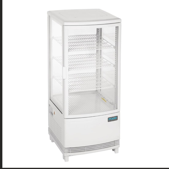 Polar C-Series Energiesparender Kühlschrank mit Gebogener Tür Weiß 86Ltr 5 Polar C-Series Energiesparender Kühlschrank mit Gebogener Tür Weiß 86Ltr