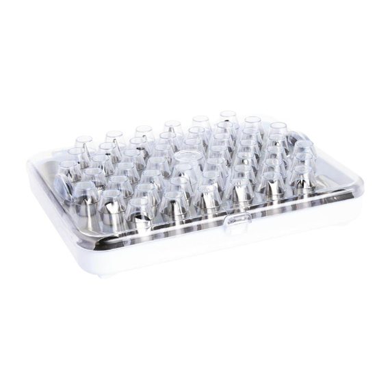 Vogue Tortendekoration Spritztüllen Set 52 verschiedene Tuben Vogue Tortendekoration Spritztüllen Set 52 verschiedene Tuben