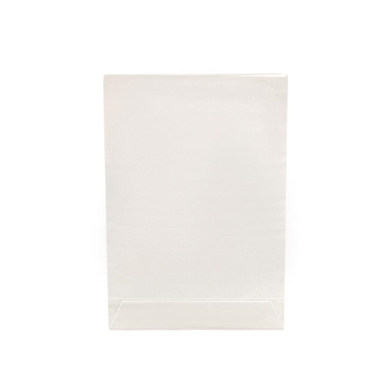 Olympia Tischaufsteller Acryl L-Form A5 2 Olympia Tischaufsteller Acryl L-Form A5