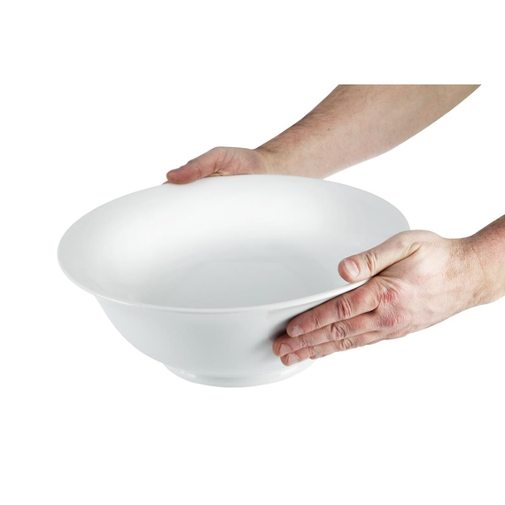 Olympia Whiteware Salatschüssel 33cm 5 Olympia Whiteware Salatschüssel 33cm