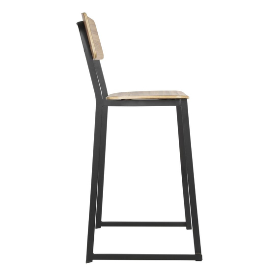 Bolero Beaufort Hochhocker aus Holz für den Innenbereich (2 Stück) 2 Bolero Beaufort Hochhocker aus Holz für den Innenbereich (2 Stück)
