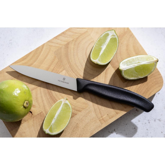 Victorinox Schälmesser Spitz 10cm Schwarz Victorinox Schälmesser Spitz 10cm Schwarz