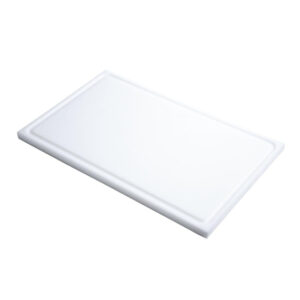 Gastro M Schneidebrett mit Saftrille GN1/1 weiß