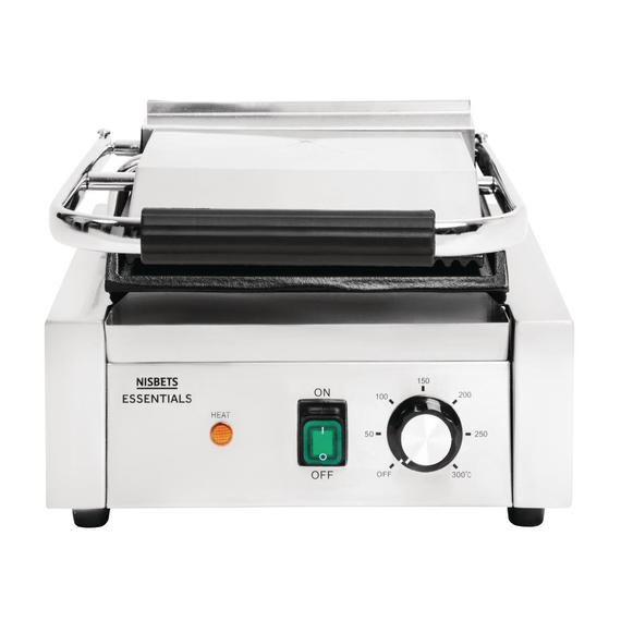 Nisbets Essentials Kontaktgrill gerillte obere Platte 2 Nisbets Essentials Kontaktgrill gerillte obere Platte