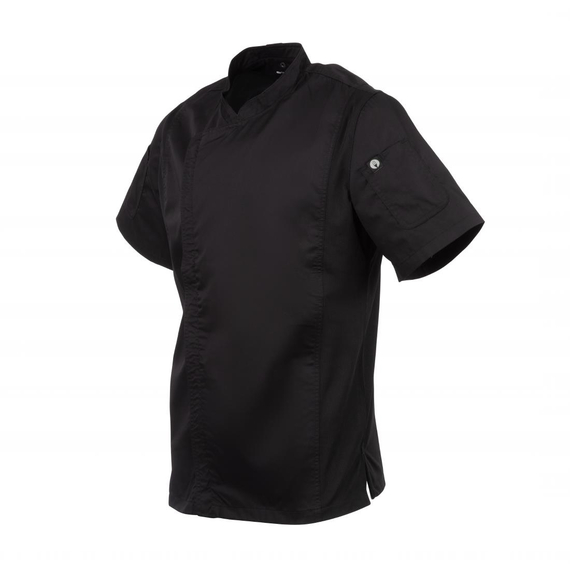 Chef Works Springfield Zipper Herren Kochjacke Schwarz L 3 Chef Works Springfield Zipper Herren Kochjacke Schwarz L