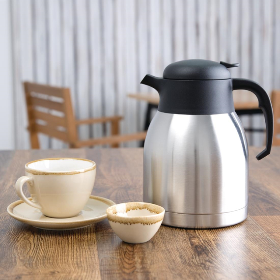 Olympia Edelstahl Isolierkanne 1,5L 4 Olympia Edelstahl Isolierkanne 1,5L