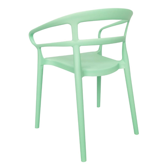 Bolero Mateo Café Stühle Mintgrün (2 Stück) 2 Bolero Mateo Café Stühle Mintgrün (2 Stück)