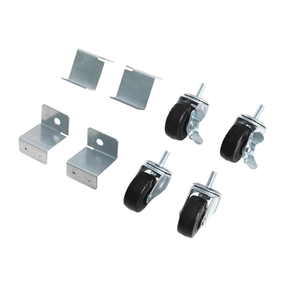 Polar Standard und gebremste Rollen mit Halterungen (4 Stück) Ersatzteil Für CB921, CD080-8, CD610-5 und GL185 Polar Standard und gebremste Rollen mit Halterungen (4 Stück) Ersatzteil Für CB921, CD080-8, CD610-5 und GL185