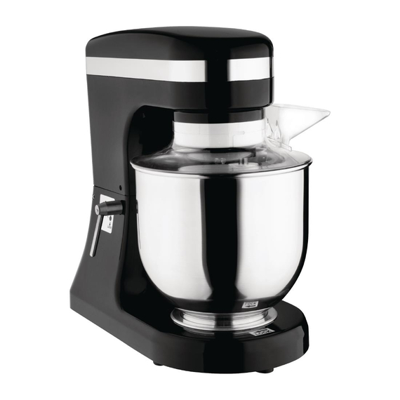 Buffalo Planetenmixer schwarz 7 Liter 1 Buffalo Planetenmixer schwarz 7 Liter
