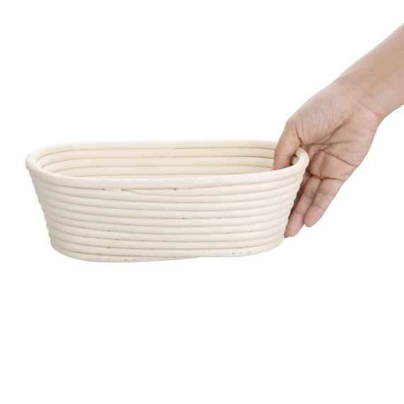 Vogue Rattan Gärkorb Oval 250x150x80mm 3 Vogue Rattan Gärkorb Oval 250x150x80mm