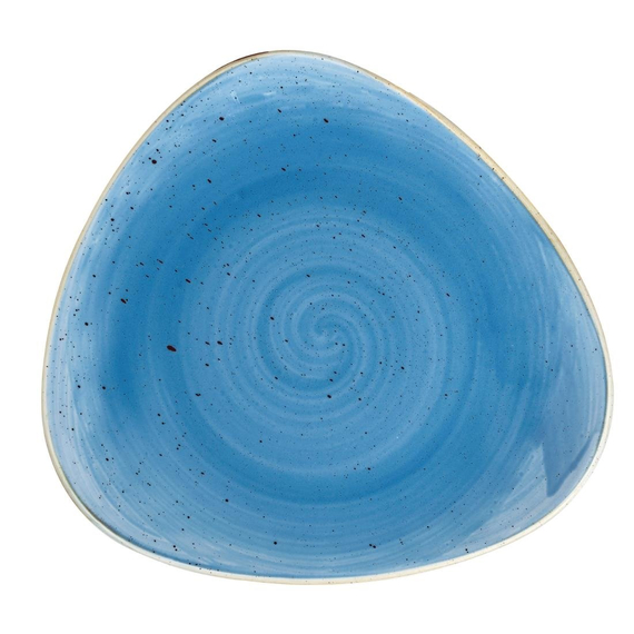 Churchill Stonecast Dreieckiger Teller, Kornblumenblau, 197 mm, (12 Stück) Churchill Stonecast Dreieckiger Teller, Kornblumenblau, 197 mm, (12 Stück)