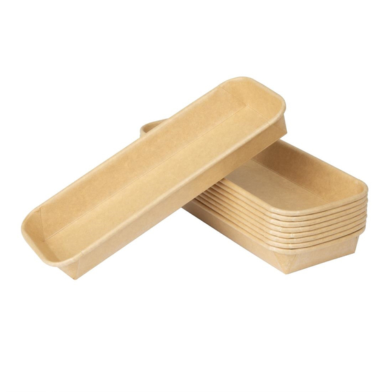 Fiesta Recyclable Nr. 2 Sushi-Schalen-Böden 220x90mm (300 Stück) 2 Fiesta Recyclable Nr. 2 Sushi-Schalen-Böden 220x90mm (300 Stück)