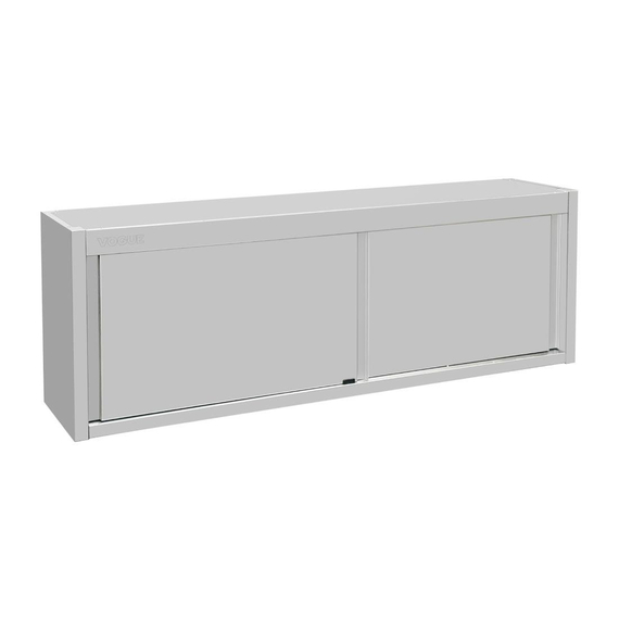 Vogue Hängeschrank Edelstahl 650x1800x400mm Vogue Hängeschrank Edelstahl 650x1800x400mm