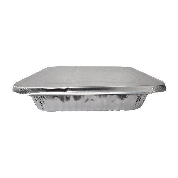 Alufoliendeckel für 1/1 Gastronorm Takeaway Behälter (50er Pack) (50 Stück) Alufoliendeckel für 1/1 Gastronorm Takeaway Behälter (50er Pack) (50 Stück)
