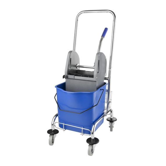 Jantex Deluxe Moppeimer mit Mopppresse 24L Jantex Deluxe Moppeimer mit Mopppresse 24L