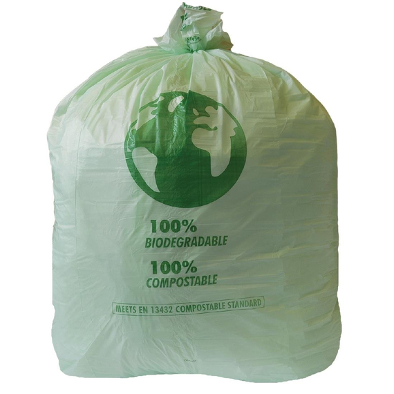 Jantex Grün kompostierbare Müllbeutel 90Ltr (20 Stück) Jantex Grün kompostierbare Müllbeutel 90Ltr (20 Stück)