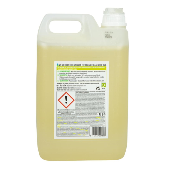 Ecover konzentriertes Spülmittel Zitrone und Aloe Vera 5L 3 Ecover konzentriertes Spülmittel Zitrone und Aloe Vera 5L