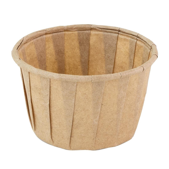 Sier Disposables Soufflébecher Papier (FSC®) rund braun 1,25oz / 37ml ø50 x h31mm (Karton 200) Sier Disposables Soufflébecher Papier (FSC®) rund braun 1,25oz / 37ml ø50 x h31mm (Karton 200)