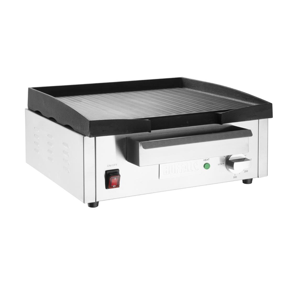 Buffalo Gusseisen Arbeitsplattengrill 1,8kW 1 Buffalo Gusseisen Arbeitsplattengrill 1,8kW