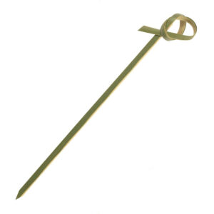 Sier Einweg-Knotenpicker Bambus 100mm (250 Stück)