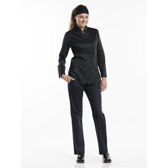 Chaud Devant Monza Damenkochjacke schwarz - XL 1 Chaud Devant Monza Damenkochjacke schwarz - XL