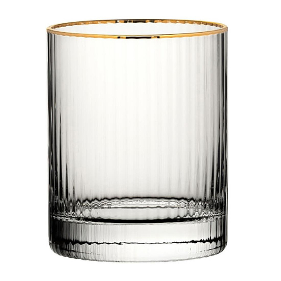Utopia Hayworth Double Old Fashioned Goldrand Gläser 325ml (6 Stück) Utopia Hayworth Double Old Fashioned Goldrand Gläser 325ml (6 Stück)
