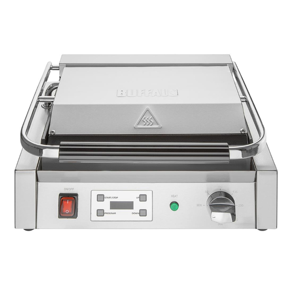 Buffalo extra großer Kontaktgrill gerippte Platte 4 Buffalo extra großer Kontaktgrill gerippte Platte