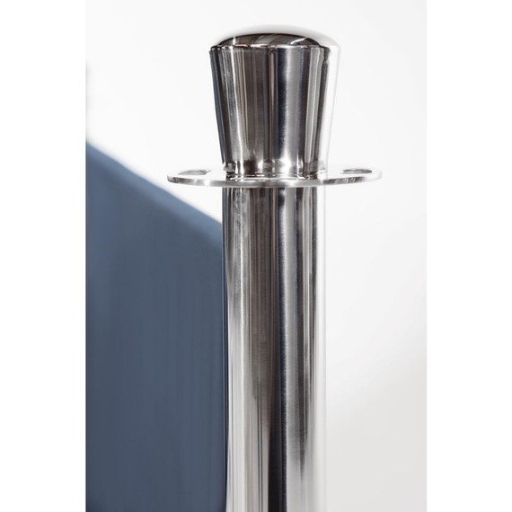 Bolero Edelstahl Leitpfosten mit flacher Oberseite 1 Bolero Edelstahl Leitpfosten mit flacher Oberseite