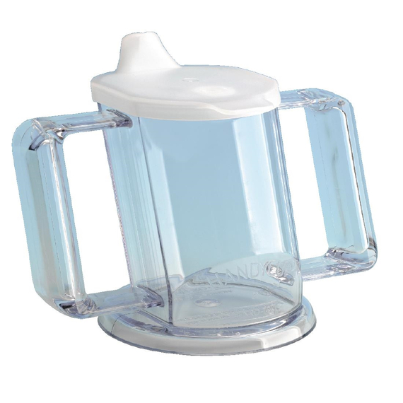 Praktischer Schnabelbecher transparent 20cl Praktischer Schnabelbecher transparent 20cl
