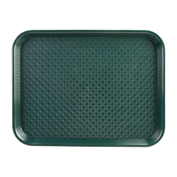 Olympia Kristallon Fast-Food-Tablett grün 45 x 35cm 1 Olympia Kristallon Fast-Food-Tablett grün 45 x 35cm